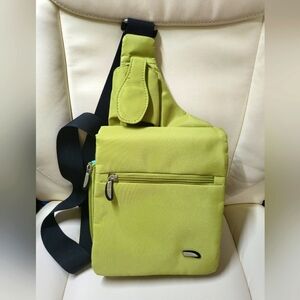Travelon RFID Lime Green Crossbody Bag